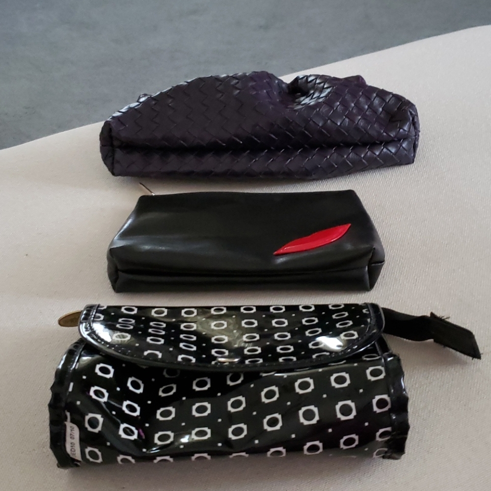 Set of 3 makeup bags